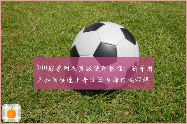 500彩票网网页版使用教程：新手用户如何快速上手注册与操作流程详解